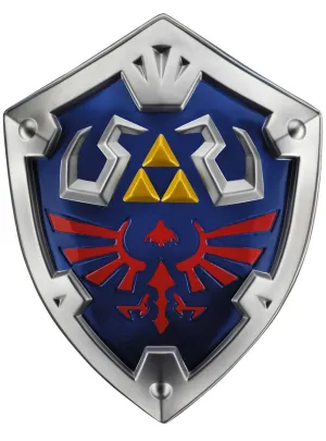 Legend of Zelda Deluxe Link Hylian Shield Costume Accessory