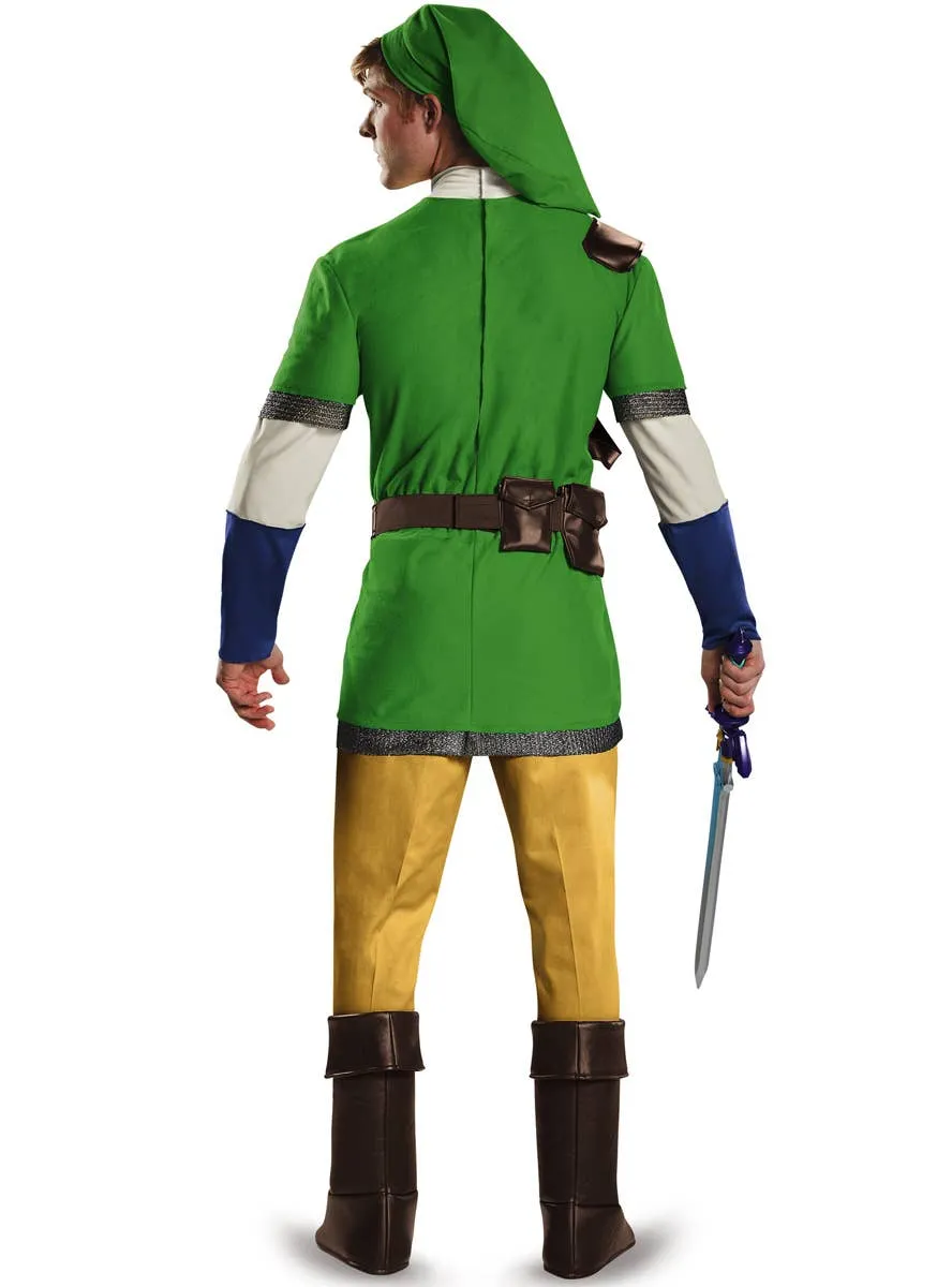Legend of Zelda Mens Deluxe Link Costume