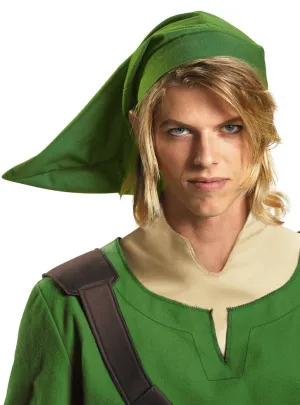 Legend of Zelda Mens Green Link Costume Hat