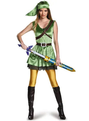 Legend of Zelda Womens Link Dress Up Costume