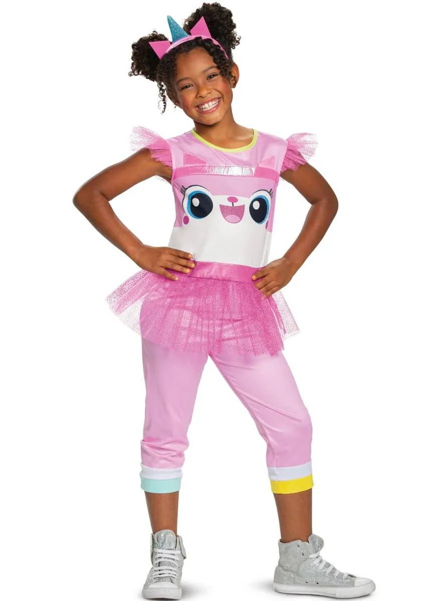 Lego Movie Girls Pink Unikitty Book Week Costume