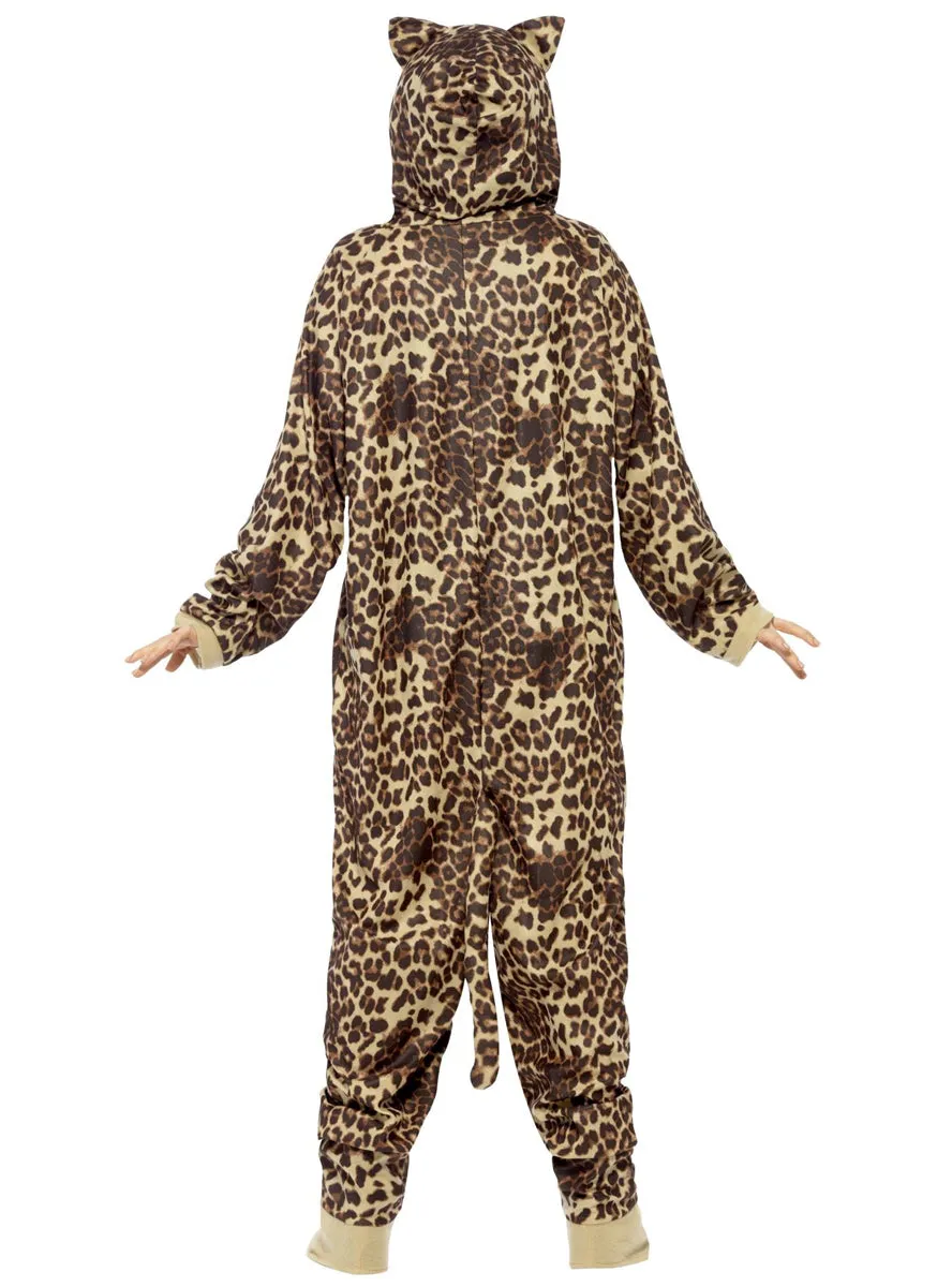 Leopard Womens Animal Costume Onesie