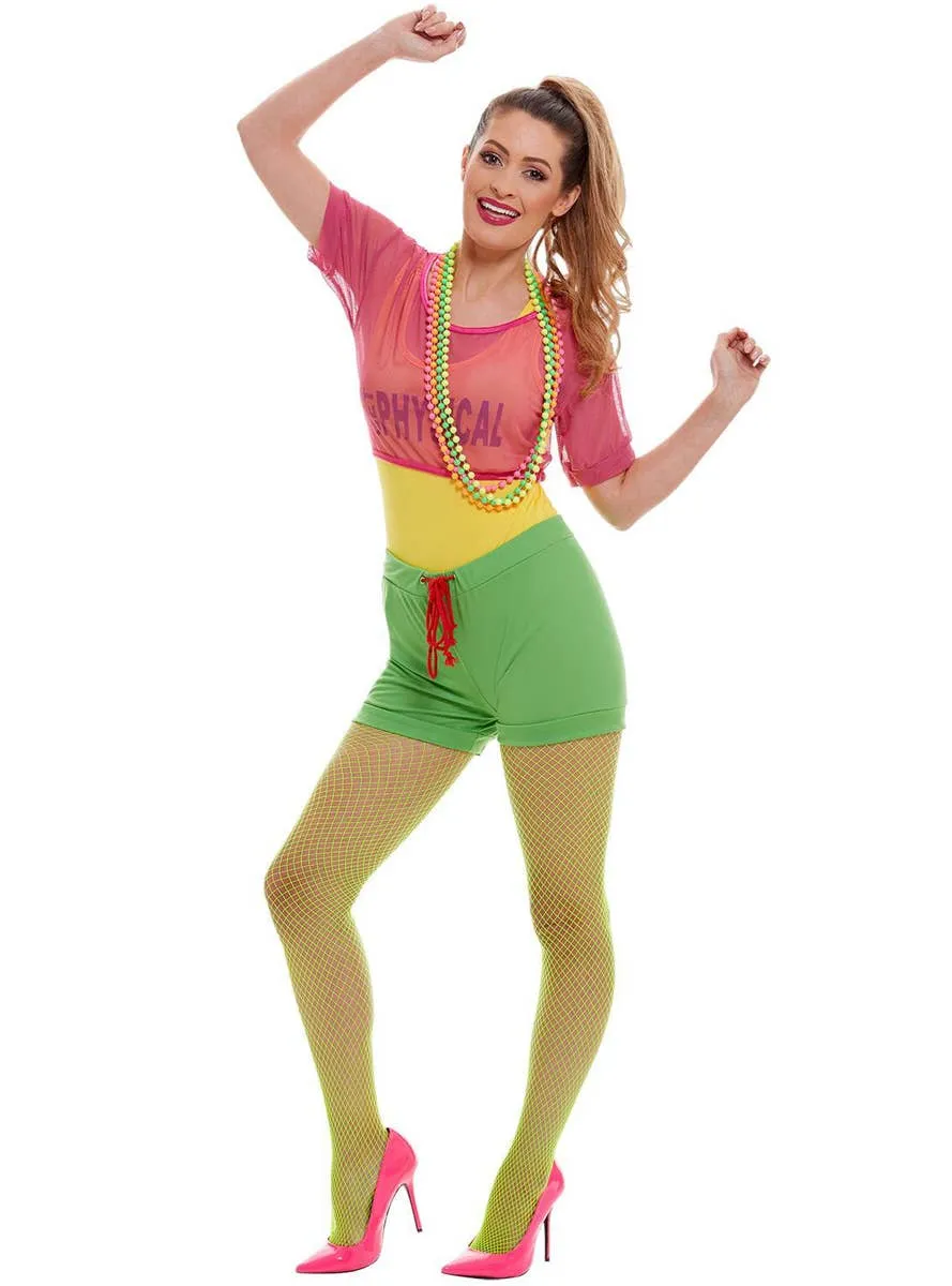 Let's Get Physical 80s Womens Costume