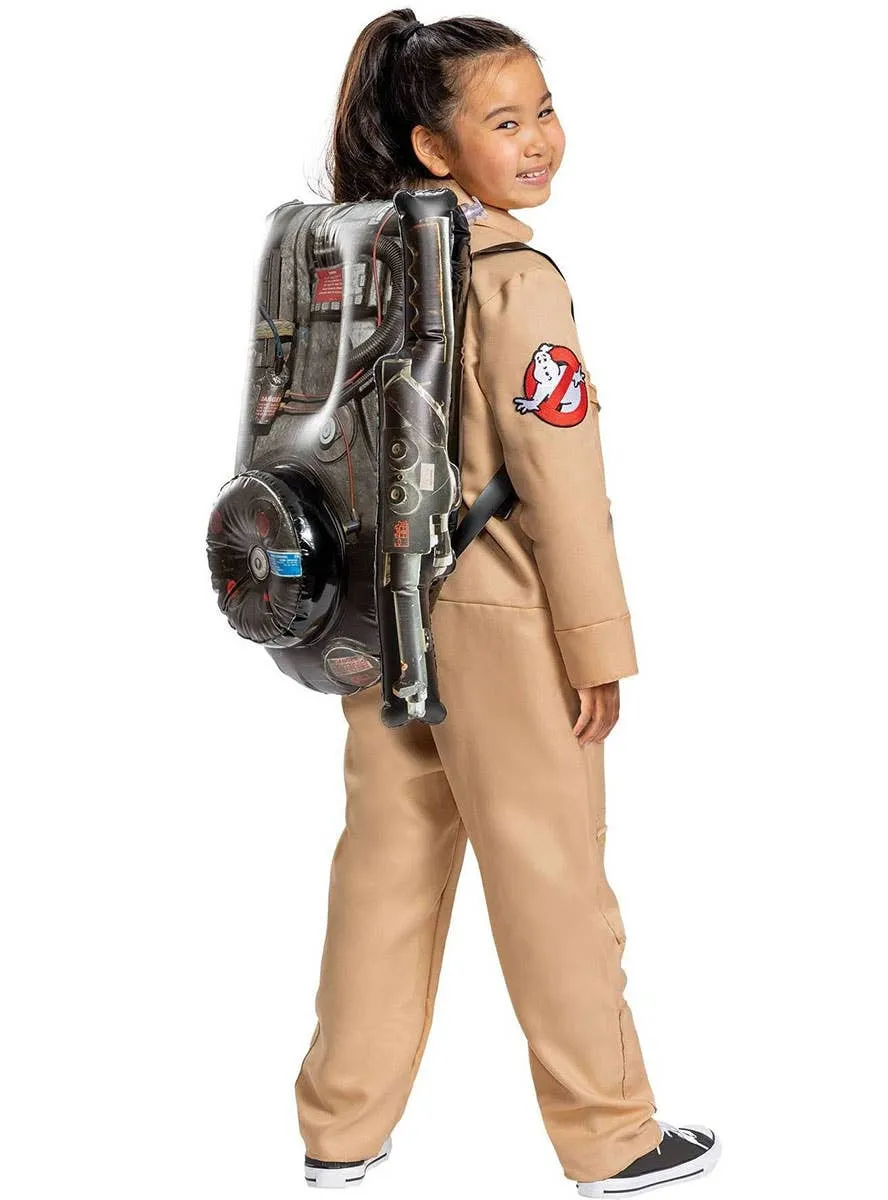 Licensed 80s Ghostbuster Girls Deluxe Jumpsuit Costume