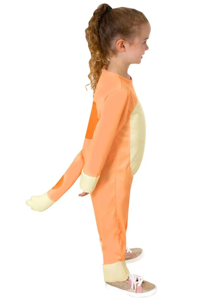 Licensed Bluey Kids Deluxe Bingo TV Character Costume