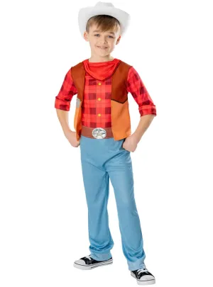 Licensed Disney Dino Ranch Boys Jon Character Costume