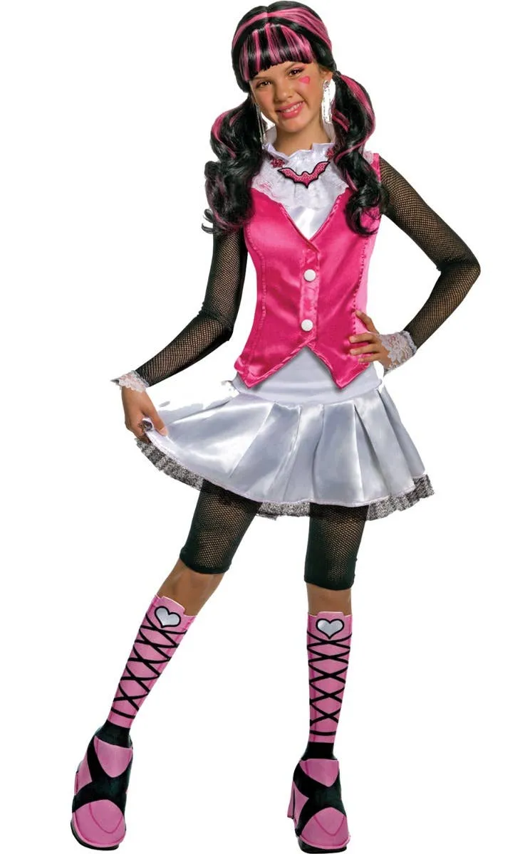 Licensed Draculaura Monster High Girls Costume