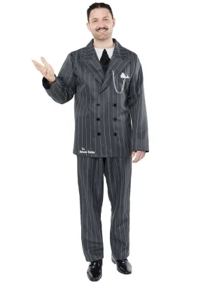 Licensed Gomez Addams Mens Halloween Costume