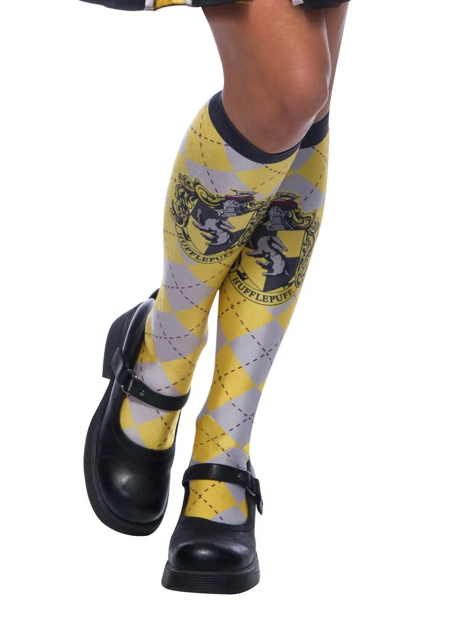 Licensed Hufflepuff House Harry Potter Costume Socks