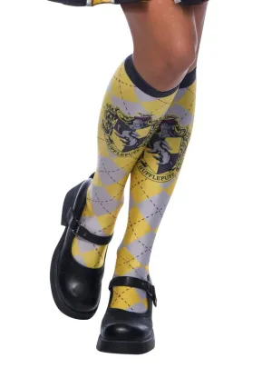 Licensed Hufflepuff House Harry Potter Costume Socks