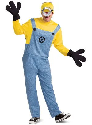 Licensed Minion Stuart Mens Despicable Me Costume