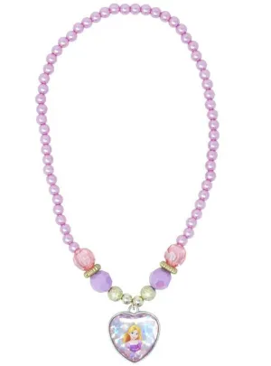 Licensed Rapunzel Girls Beaded Costume Necklace