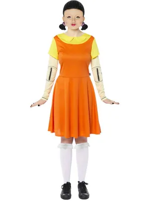 Licensed Squid Game Doll Womens Costume