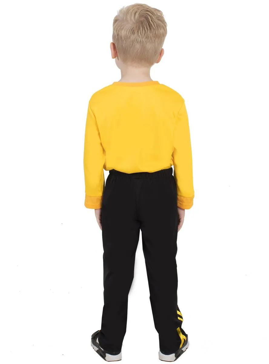 Licensed The Wiggles Boys Yellow Shirt Costume