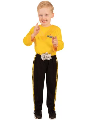 Licensed The Wiggles Boys Yellow Shirt Costume