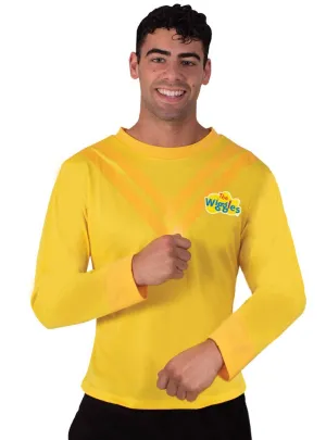 Licensed The Wiggles Mens Yellow Shirt Costume