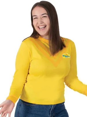 Licensed The Wiggles Womens Yellow Shirt Costume
