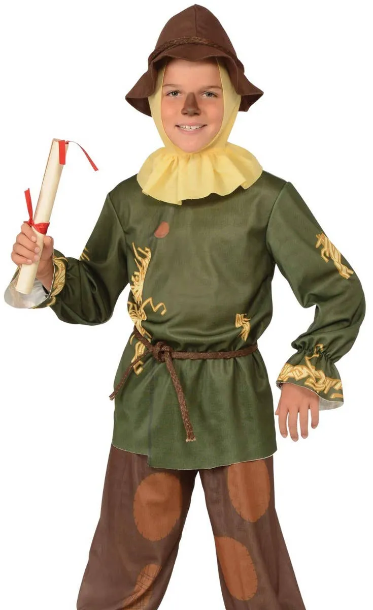Licensed Wizard Of Oz Scarecrow Boys Book Week Costume