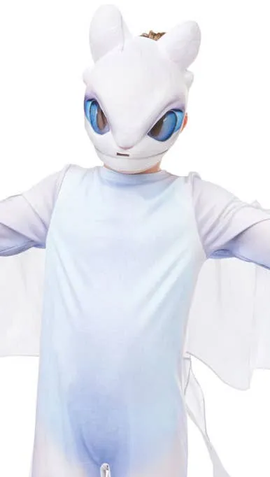 Light Fury Girls How To Train Your Dragon 3 Costume