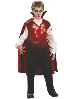 Light Up Boys Vampire Halloween Costume