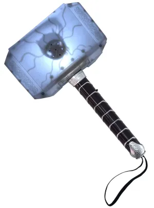 Light Up God of Thunder Hammer Costume Weapon