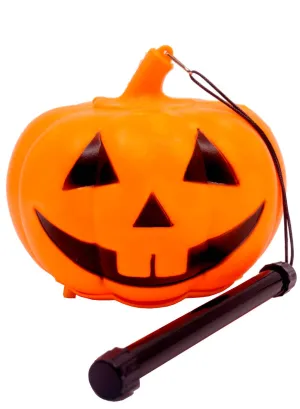 Light Up Pumpkin Trick or Treat Light with Sounds
