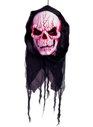 Light Up River Styx Skull Halloween Decoration