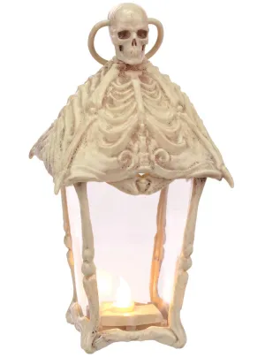 Light Up Skeleton Bone Lantern Halloween Decoration