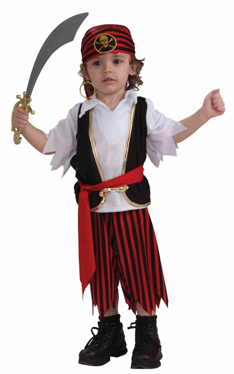 Lil Boy Pirate Toddler Costume