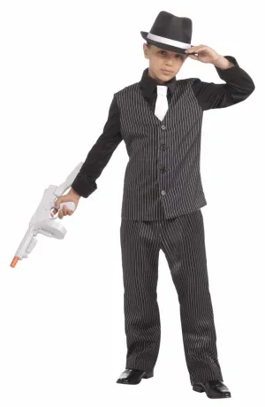 Lil' Gangster Boys 1920s Costume