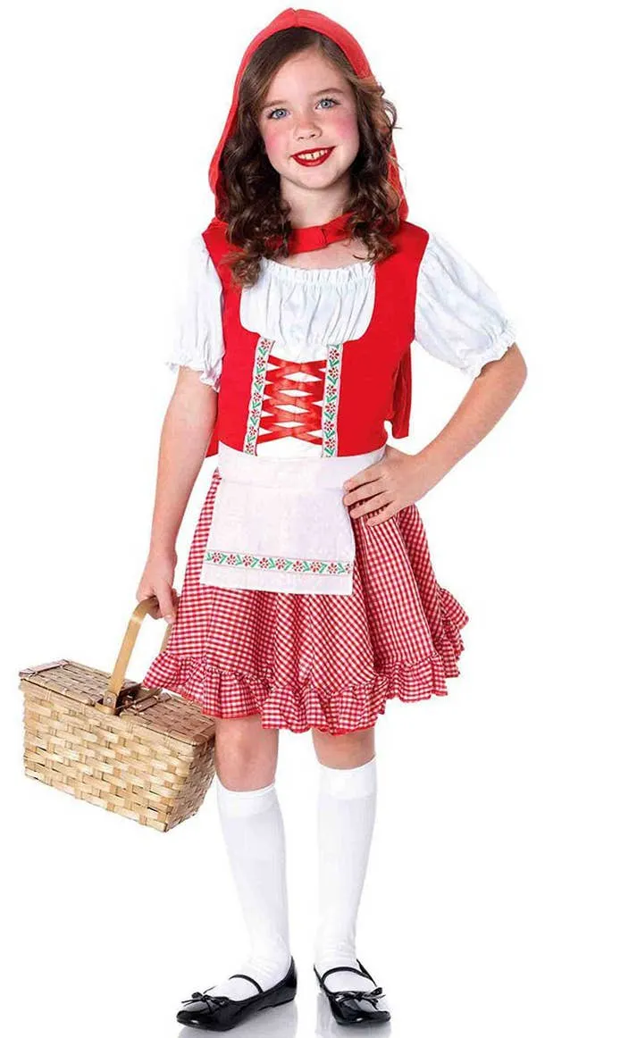 Lil Miss Red Girls Book Week Costume