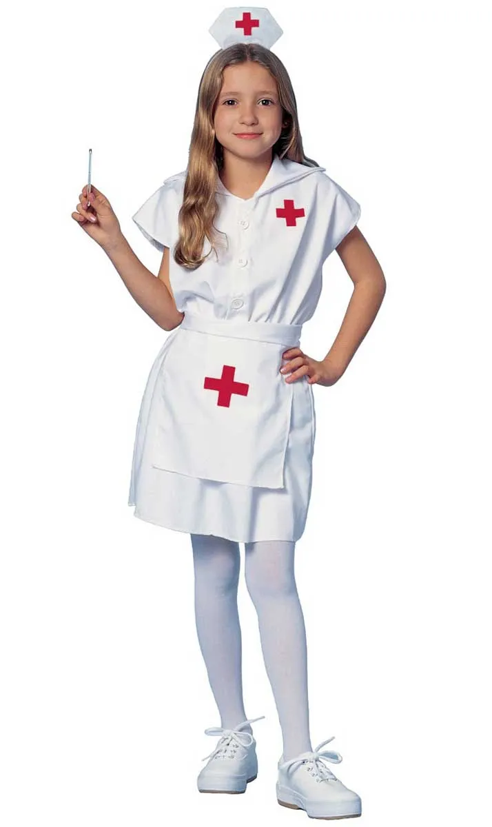 Lil' Nurse Girls Fancy Dress Costume