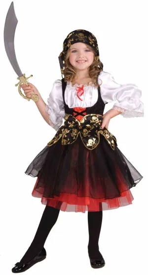 Lil Pirate's Treasure Girls Costume