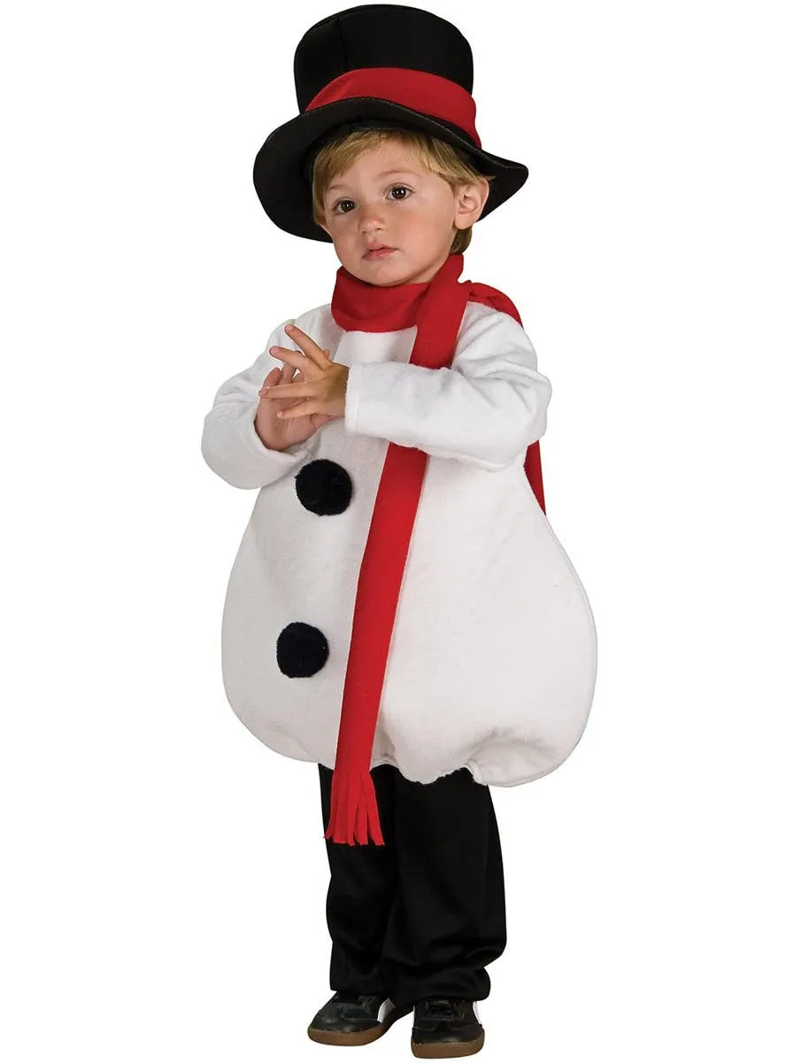 Lil' Snowman Boys Christmas Fancy Dress Costume