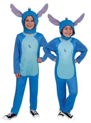 Lilo And Stitch Kids Blue Disney Movie Character Costume