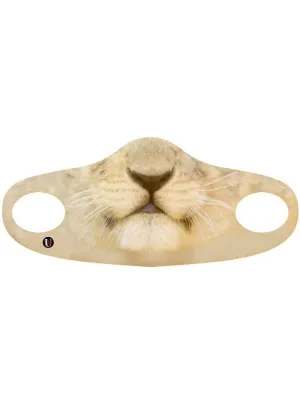 Lion Print Kids Fabric Costume Mask