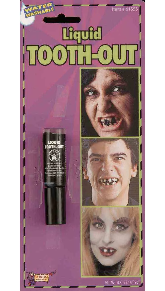 Liquid Black Tooth-Out Special FX Makeup