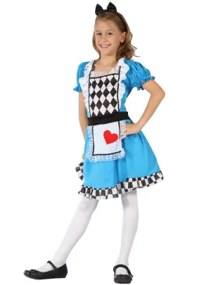 Little Alice Girls Wonderland Dress Up Costume