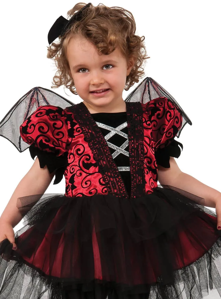 Little Bat Girls Halloween Fancy Dress Costume