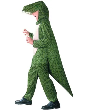 Little Green Dinosaur Boys Fancy Dress Costume