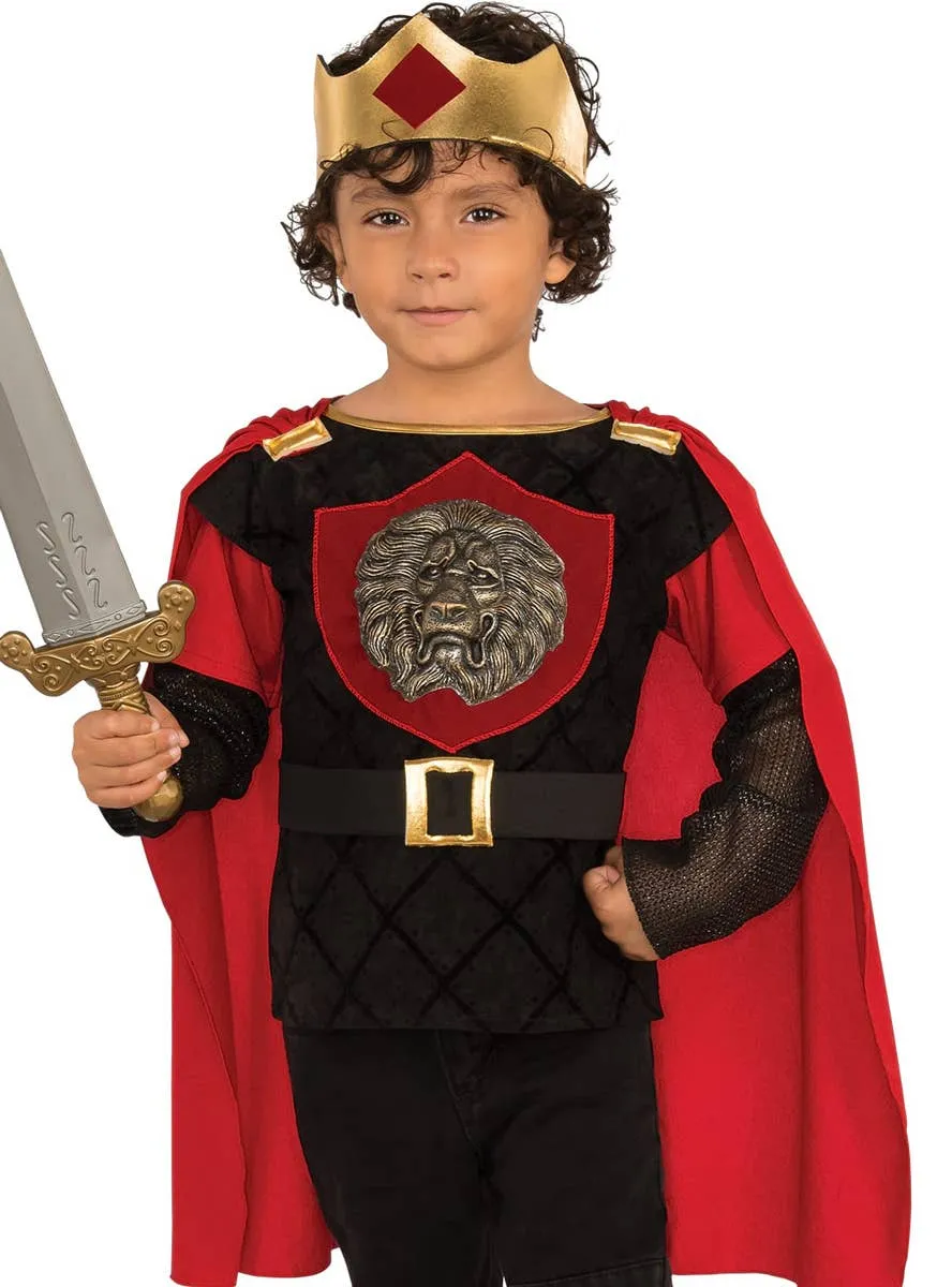 Little Knight Medieval Boys Fancy Dress Costume