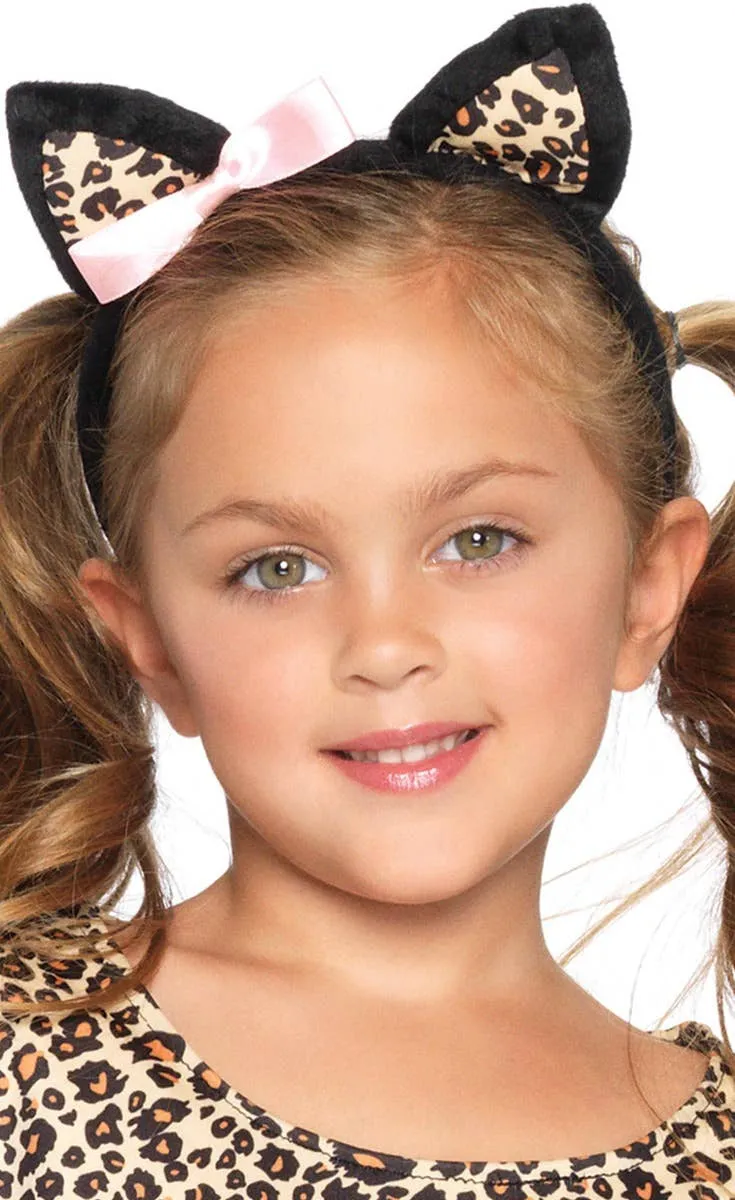 Little Leopard Girls Animal Fancy Dress Costume