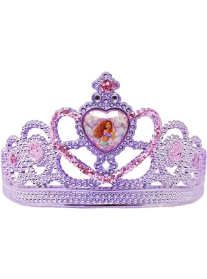 Little Mermaid Ariel Girls Purple Costume Tiara
