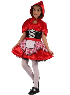 Little Red Hood Sweetie Girls Dress Up Costume