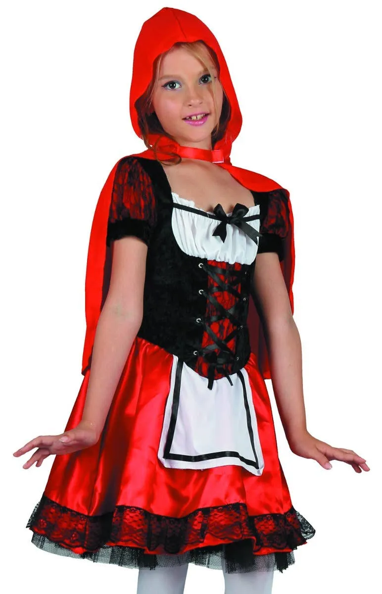 Little Red Riding Hood Girls Fairytale Book Week Costume