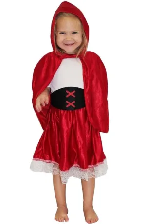 Little Red Riding Hood Girls Fancy Dress Costume