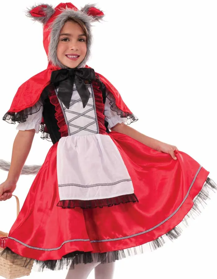 Little Red Riding Wolf Girls Book Week Costume