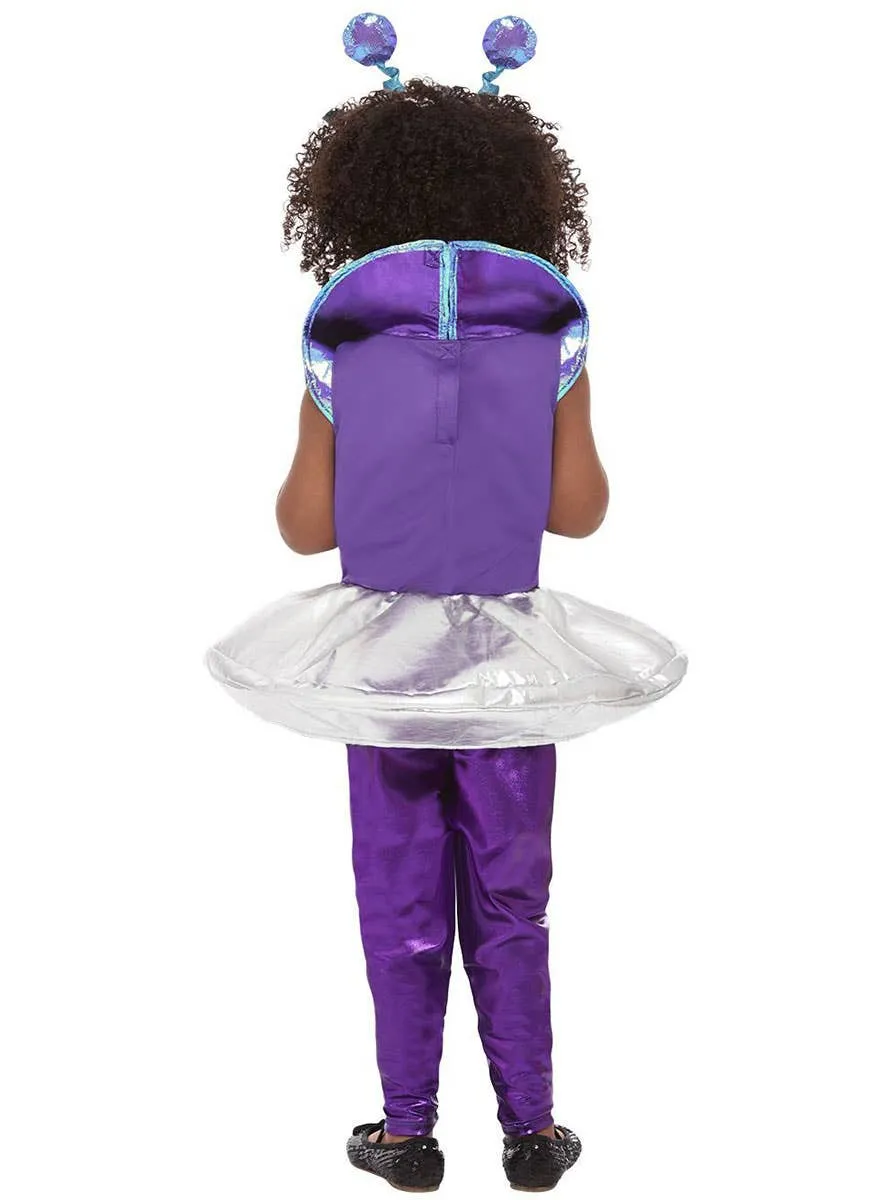 Little Space Alien Toddler Girls Costume