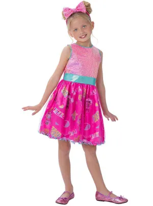 LOL Doll Pink Dress Girls Licensed Costume