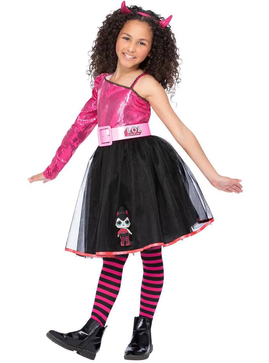 LOL Doll Spice Devil Girls Licensed Costume